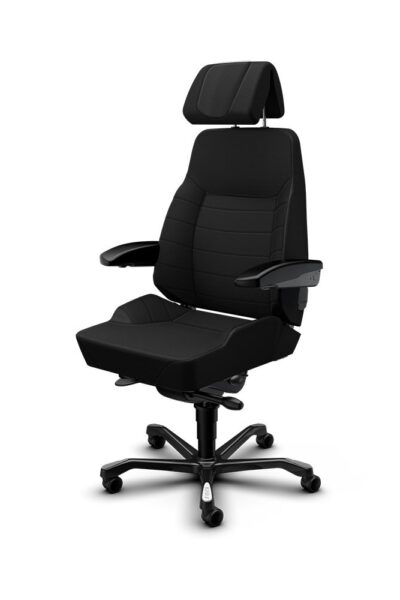 Stunden Stuhl Executive Comfort Line Stoff schwarz jpg
