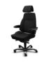 Stunden Stuhl Executive Comfort Line Stoff schwarz jpg