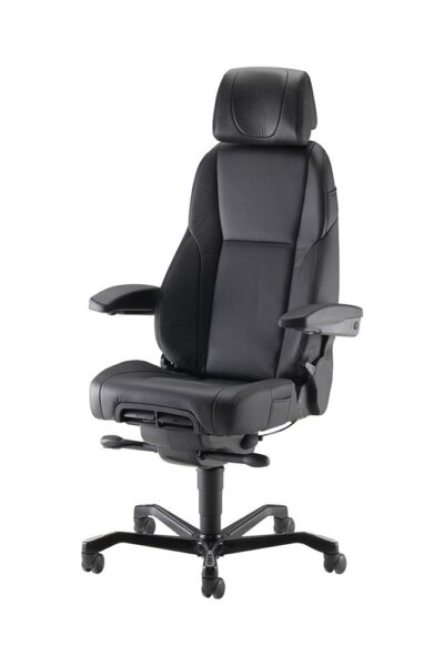 Stunden Stuhl K Premium Comfort Line Leder Schwarz jpg