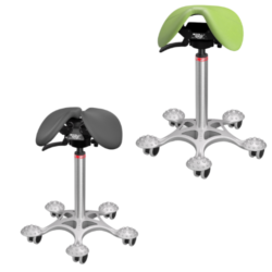 Sattelhocker Labor -Ergonoomischer Sattelhocker Salli -LÖW ERGO industrie